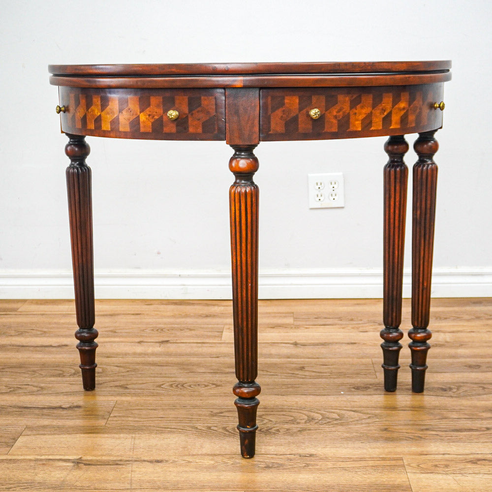36-Inch Side Folding Round Game Table