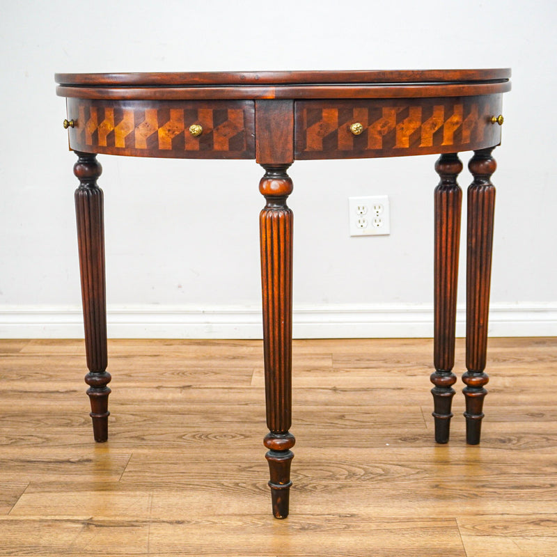 36-Inch Side Folding Round Game Table