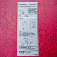 78-Inch Long Mobile Sleeper