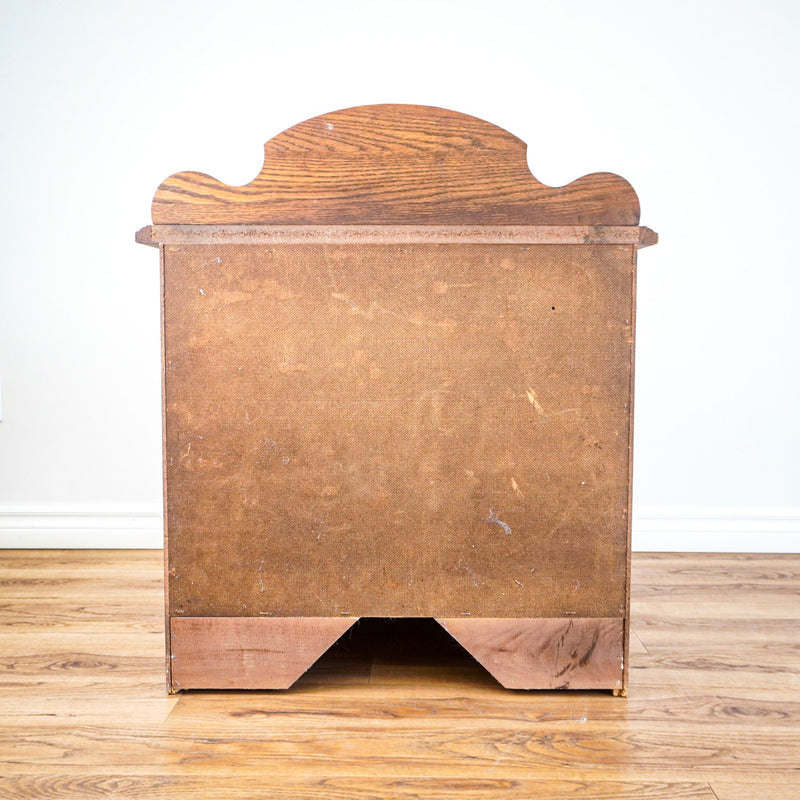 32-Inch W Hardwood Nightstand with 2-Door Cabinet & 1-Drawer