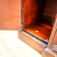 66-Inch Marble Top Antique Credenza
