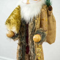 36-Inch Golden Holiday Nutcracker