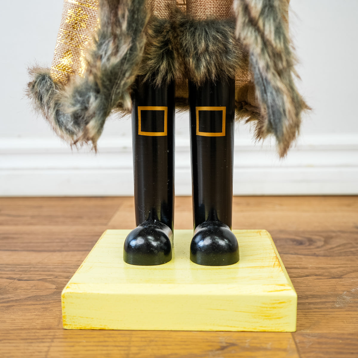 36-Inch Golden Holiday Nutcracker