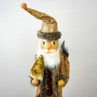 36-Inch Golden Holiday Nutcracker