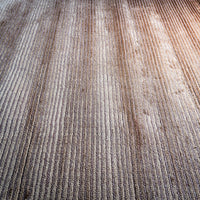 Hand Woven Wool Area Rug in Earthy Beige/Tan, 60 x 90-Inches