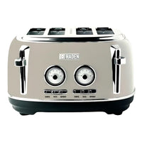 Haden Dorset 4-Slice Toaster-Putty