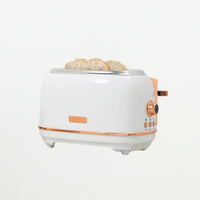 Haden Heritage 2-Slice Toaster-Ivory w/Copper