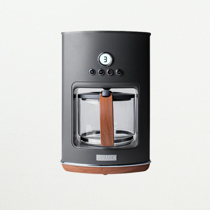 Haden Dorchester Coffee Machine - Dark Grey