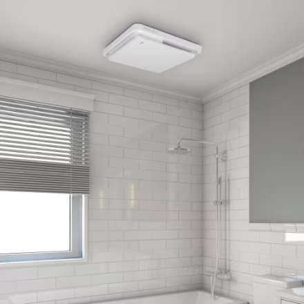 Hampton Bay 80/110 CFM Ultra Quiet Motion Sensing Ventilation Fan with Humidity Sensor