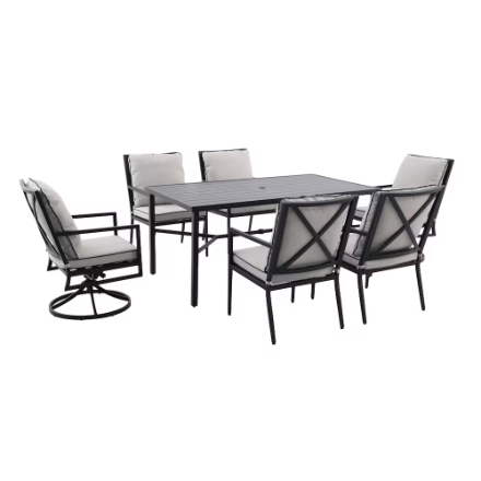 Hampton Bay Patio Set - Table and 5 Chairs