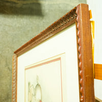 Framed Equestrian Artwork – 22.5x26.5-Inch