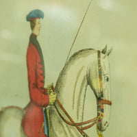 Framed Equestrian Artwork – 22.5x26.5-Inch