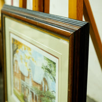 Framed Autumn Landscape Artwork – 24x19.5-Inch