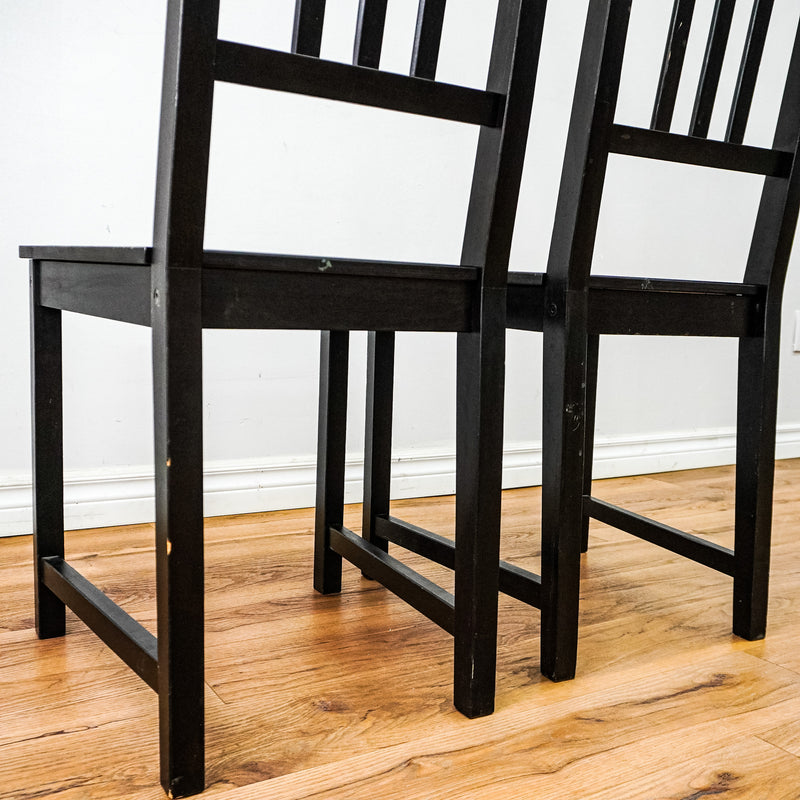Ikea Stefan 16x35-Inch Dining Chair in Black