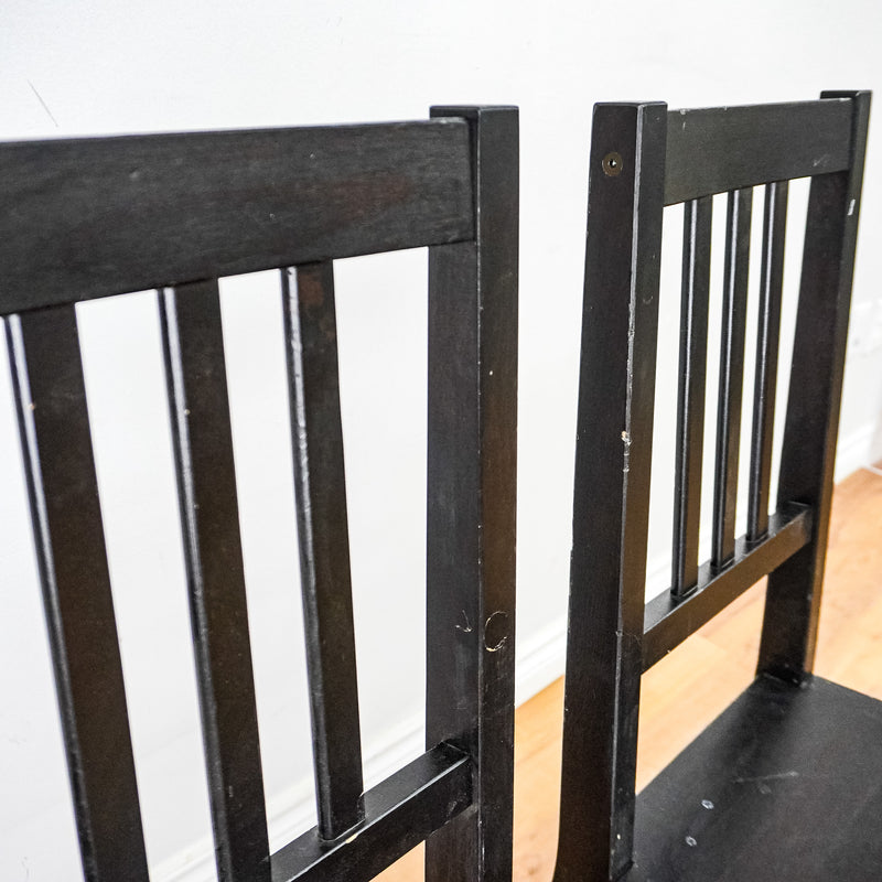 Ikea Stefan 16x35-Inch Dining Chair in Black