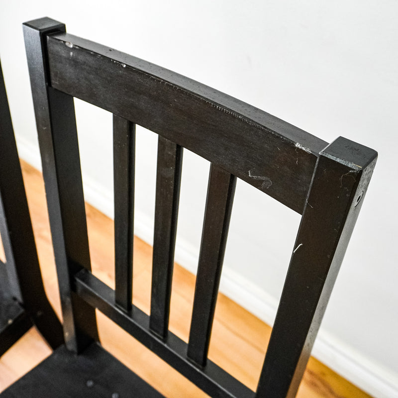 Ikea Stefan 16x35-Inch Dining Chair in Black