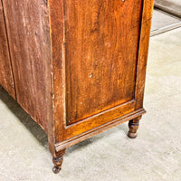 Retro Wooden Dining Buffet 58x38-Inch with Brass Handles