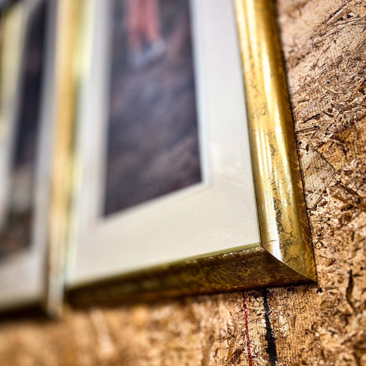 14x32-Inch Framed Pastoral Scene Artwork by Marcus Stone