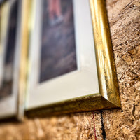 14x32-Inch Framed Pastoral Scene Artwork by Marcus Stone