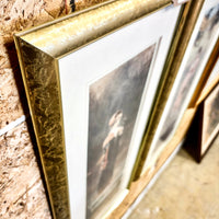 14x32-Inch Framed Vintage Portrait Artwork by Marcus Stone