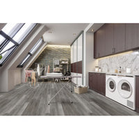 Gray Cloud Oak 5mm x 7 in. W x 48 in. L, 12MIL Click Lock Waterproof Luxury Vinyl Plank Flooring (23.8 sq.ft. per case)