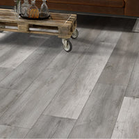 Gray Cloud Oak 5mm x 7 in. W x 48 in. L, 12MIL Click Lock Waterproof Luxury Vinyl Plank Flooring (23.8 sq.ft. per case)