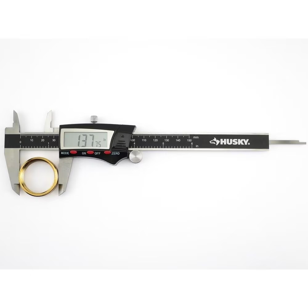 Husky 6 in. 3-Mode Digital Fractional Caliper