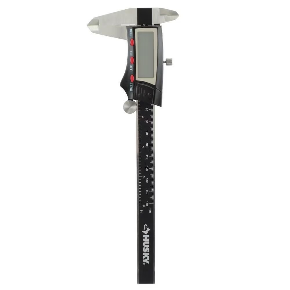 Husky 6 in. 3-Mode Digital Fractional Caliper