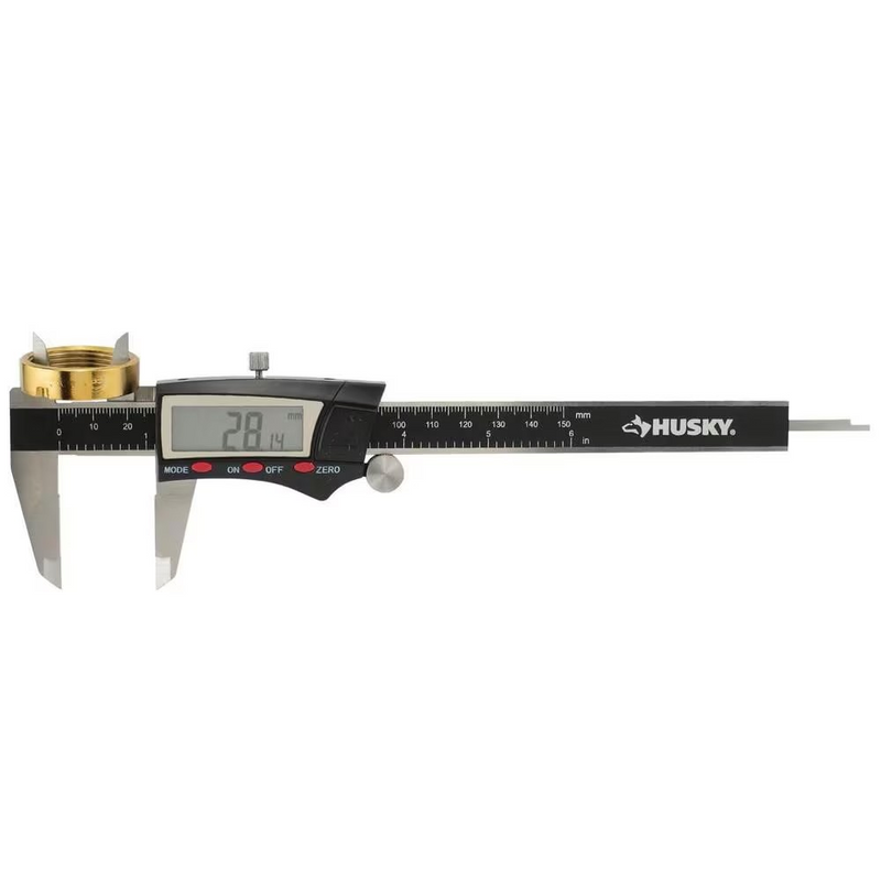 Husky 6 in. 3-Mode Digital Fractional Caliper