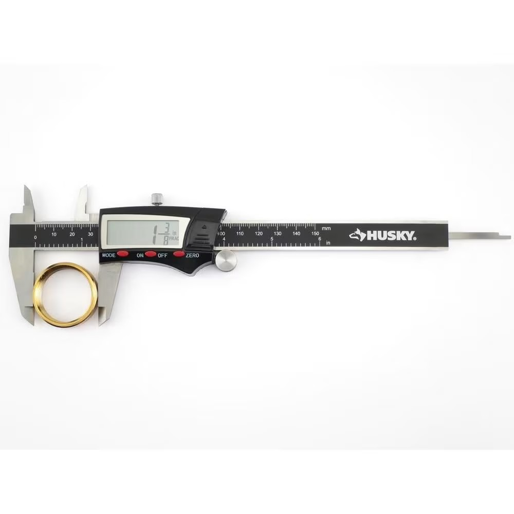 Husky 6 in. 3-Mode Digital Fractional Caliper