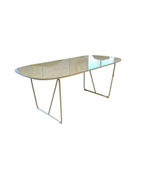 Belli Sleek White Dining Table