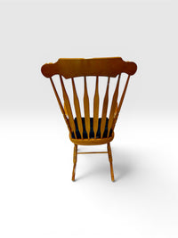 Vintage-Style Spindle Back Wooden Rocking Chair