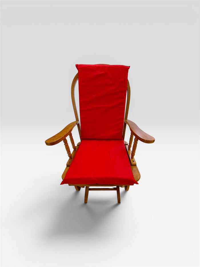 Vintage Maple Wood Cottage Glider