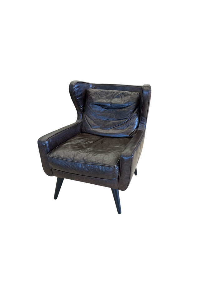 Hartfield Soft Brown Leather Armchair