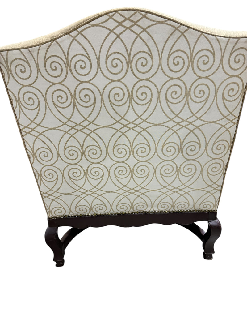 Beige Club Armchair