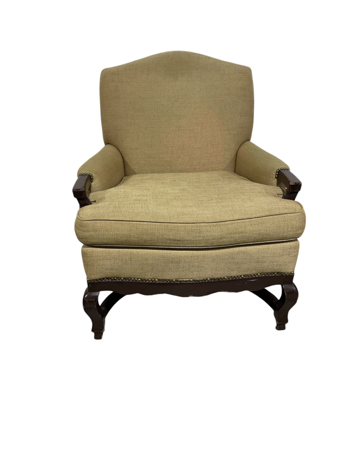 Beige Club Armchair