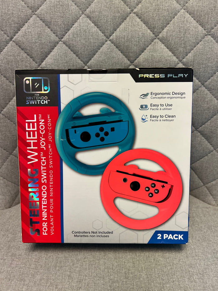 Nintendo Switch Joy-Con Steering Wheel (2 Pack)