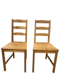 Light Wood Dining Chair - Set of 2