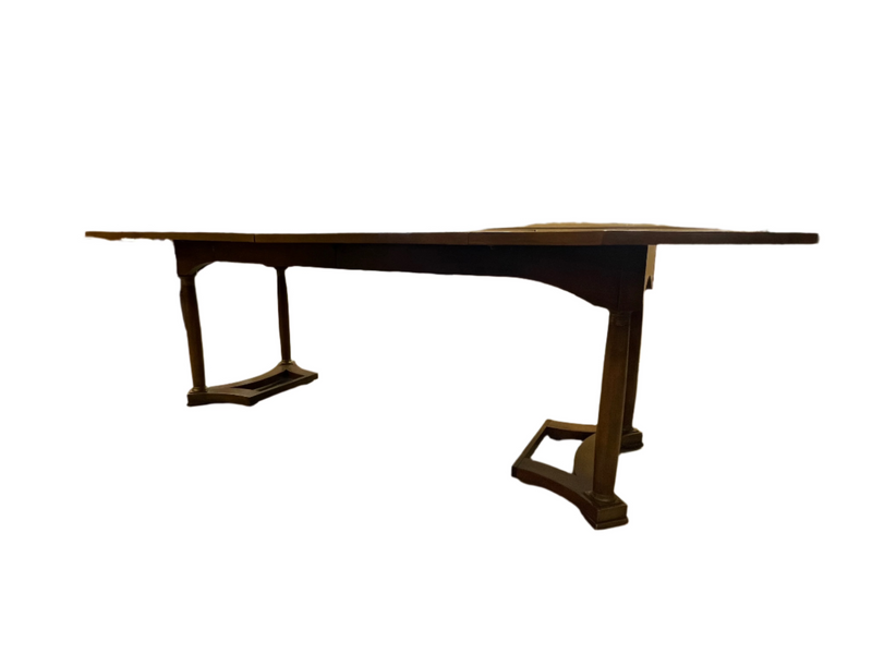 Octagon shaped wooden Dining table