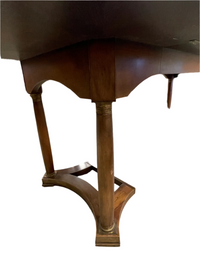 Octagon shaped wooden Dining table
