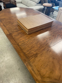 Octagon shaped wooden Dining table
