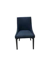 Modern Navy Blue Upholstered Accent Chairs