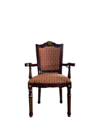 Dining chair with Strip Pattern