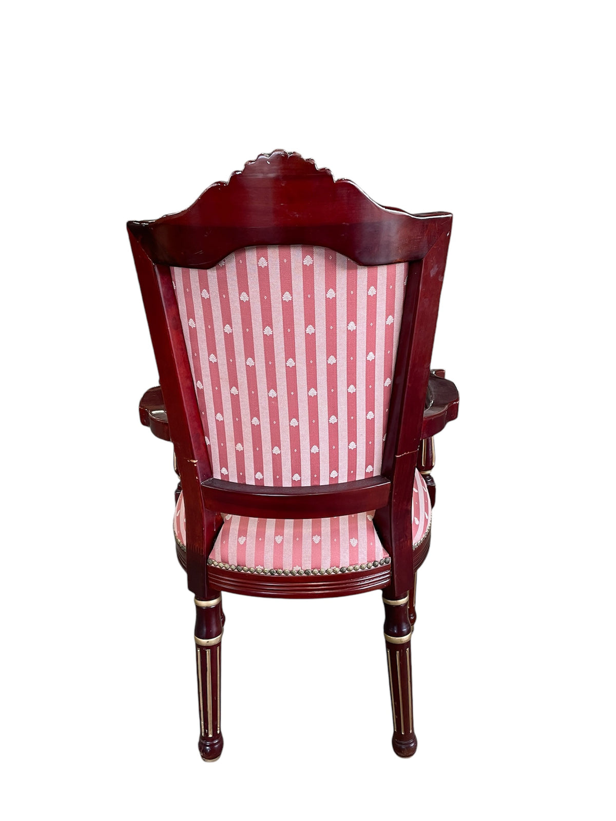 Dining chair with Strip Pattern