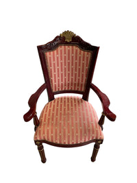 Dining chair with Strip Pattern