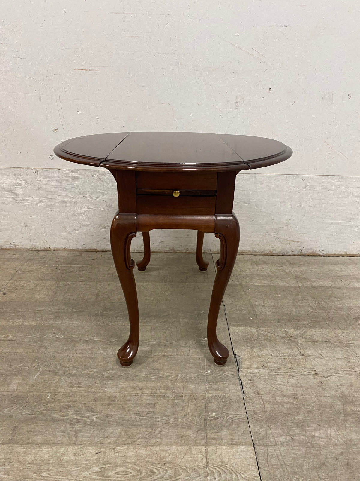 Cherry Drop Leaf Accent Table