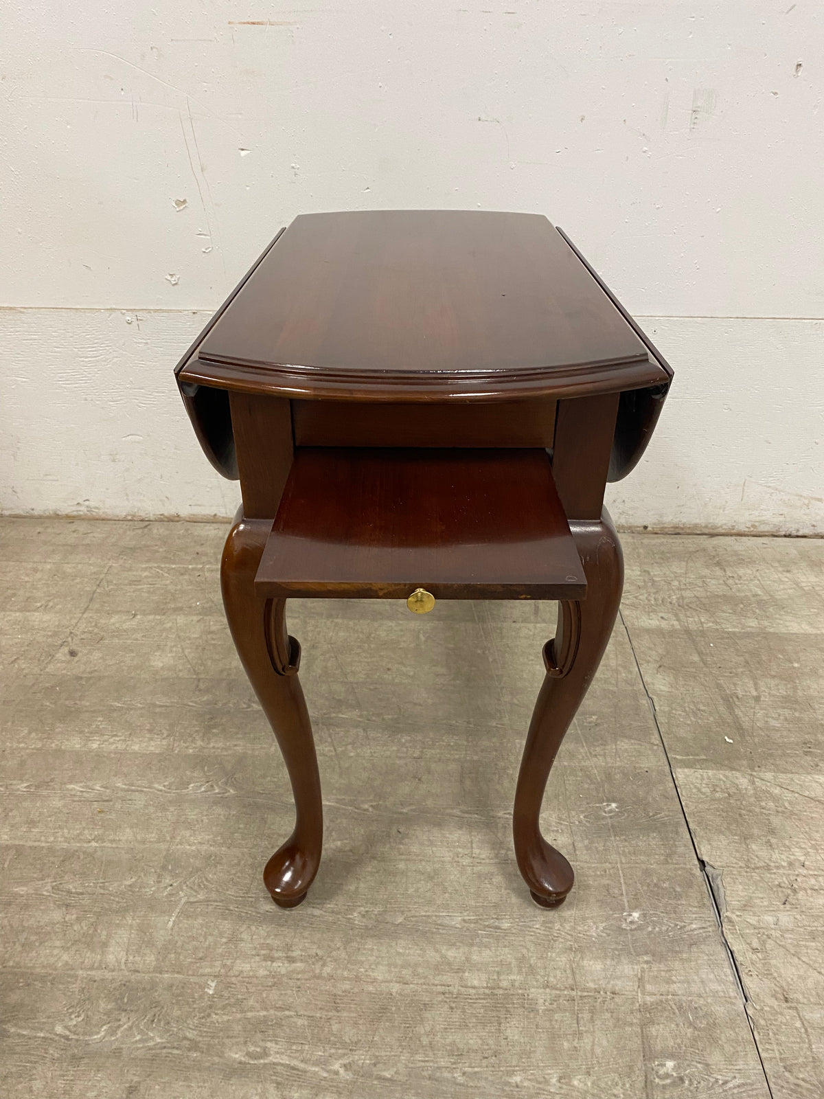 Cherry Drop Leaf Accent Table