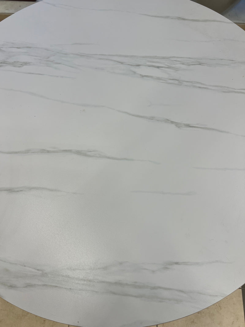 Round Table with Marble Type Top