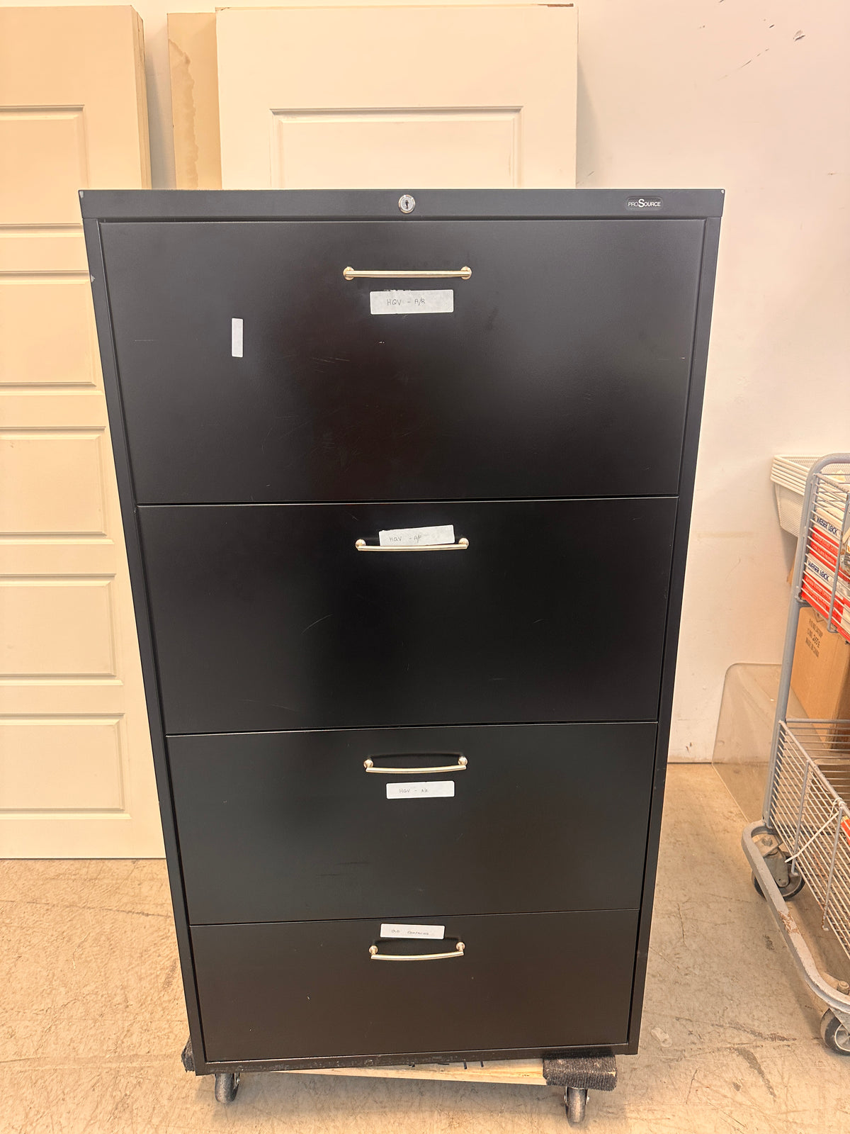 4-Drawer Metal Filing Cabinet