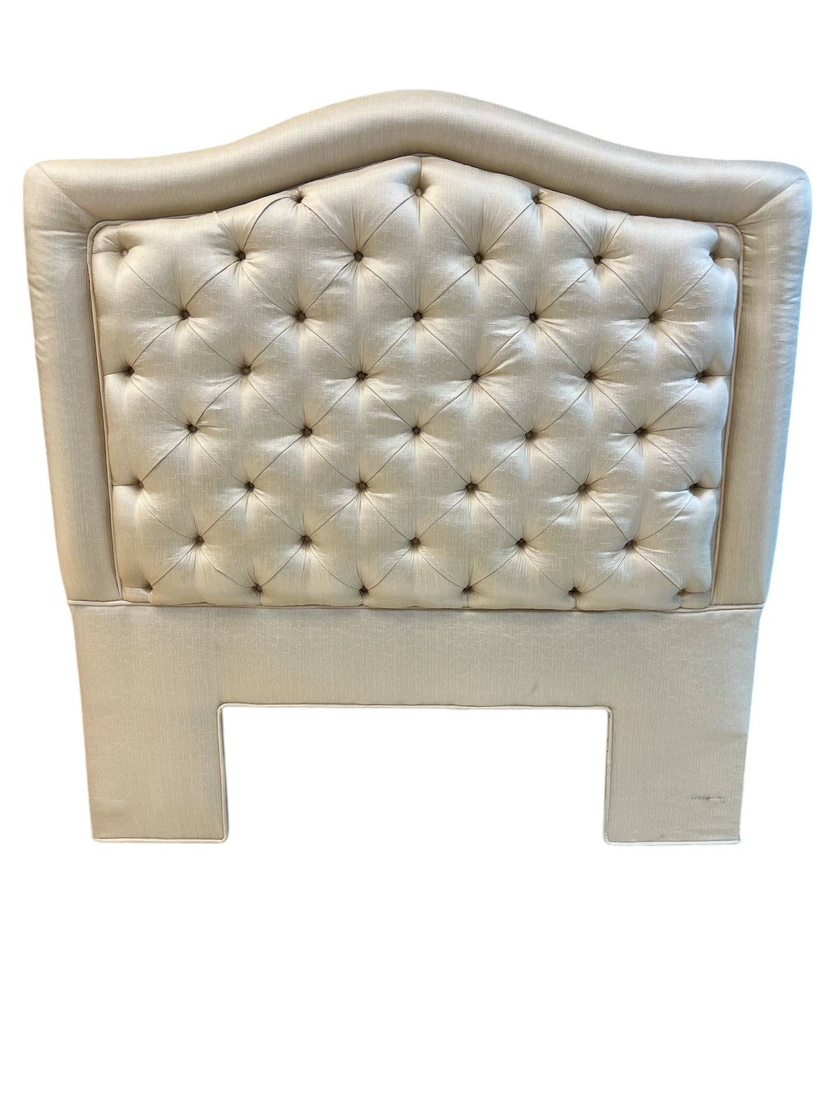 SHIMMERY IVORY HEADBOARD